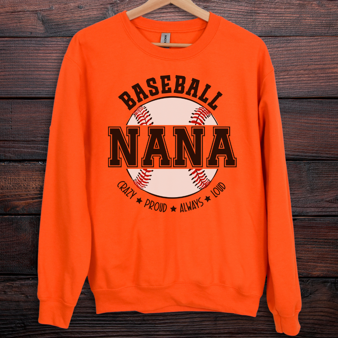 Baseball Nana Sweatshirt