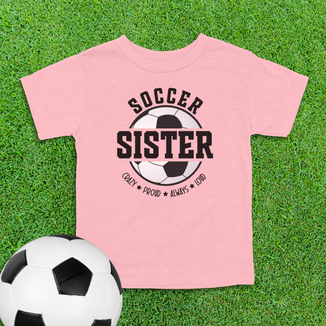 Soccer Sister Toddler Shirt