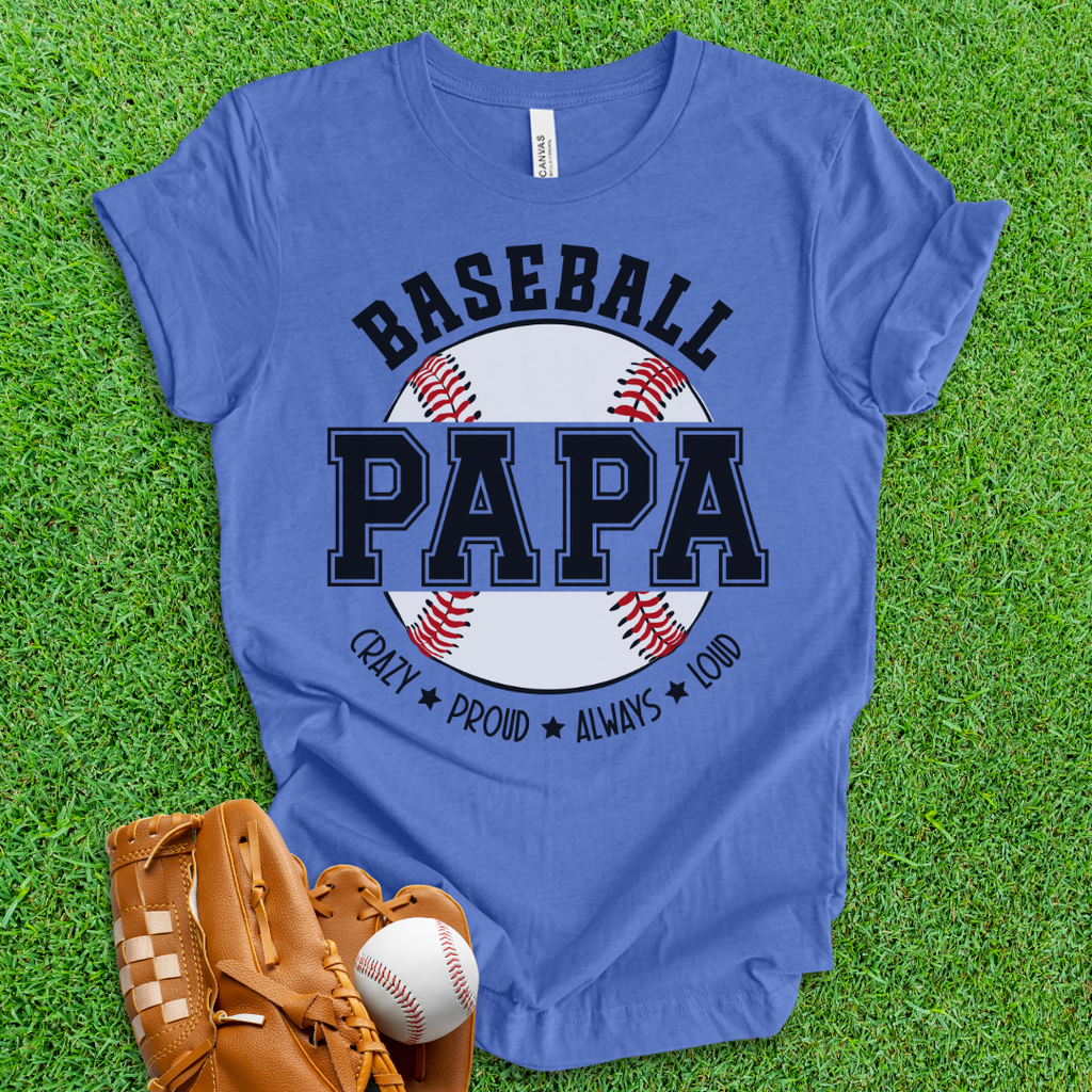 Baseball Papa T-Shirt