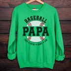 Baseball Papa Sweatshirt