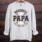 Baseball Papa Sweatshirt