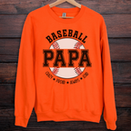 Baseball Papa Sweatshirt