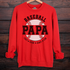 Baseball Papa Sweatshirt