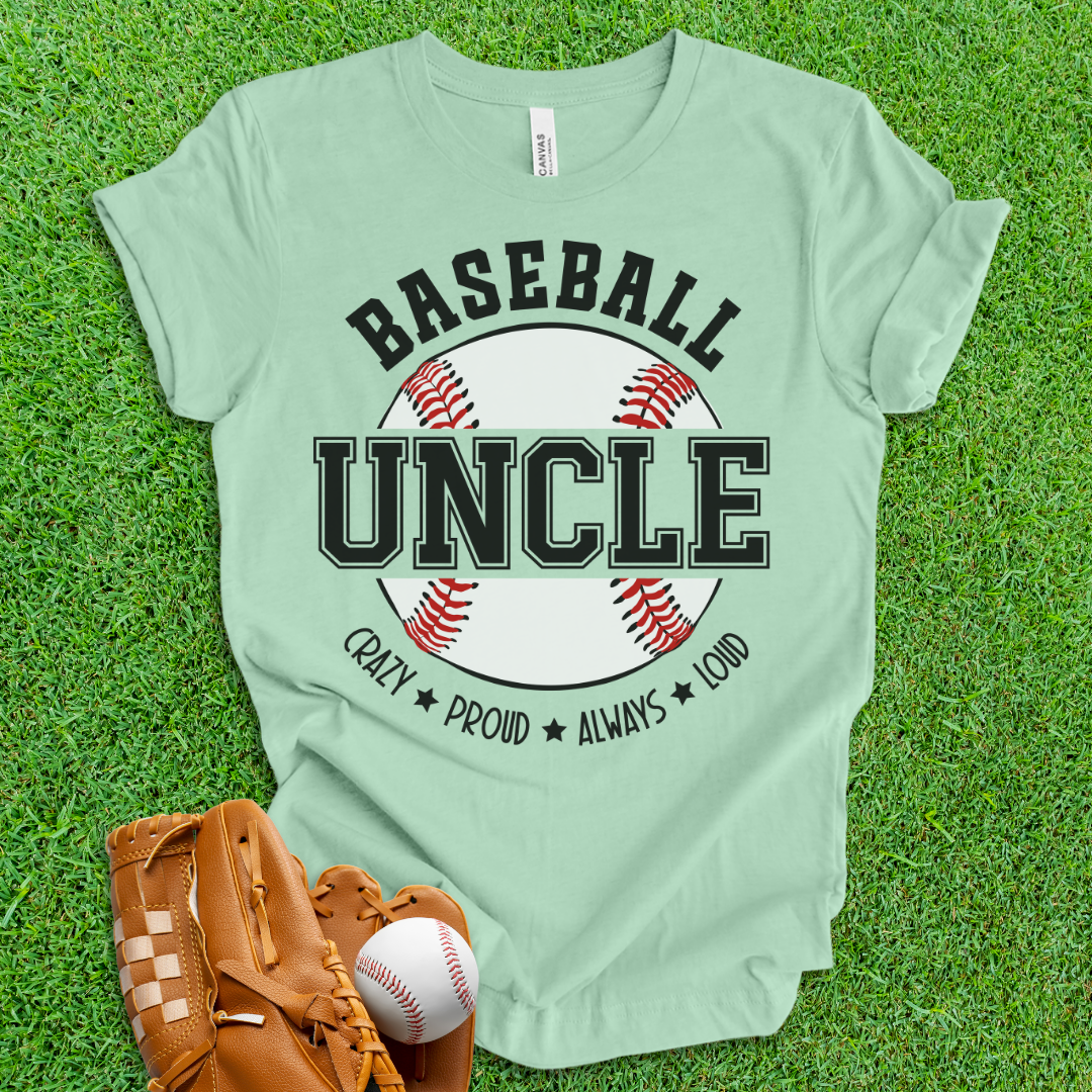 Baseball Uncle T-Shirt