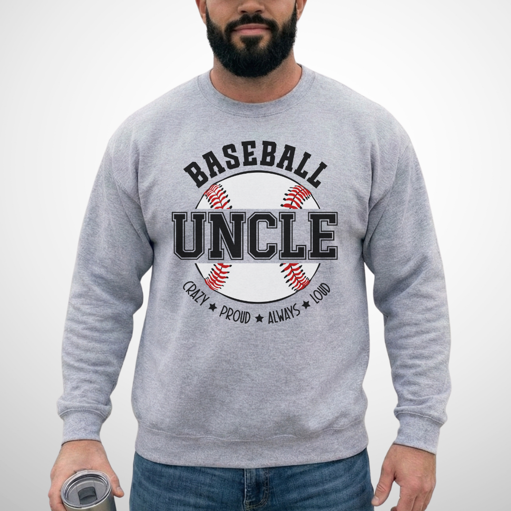 Baseball Uncle Sweatshirt