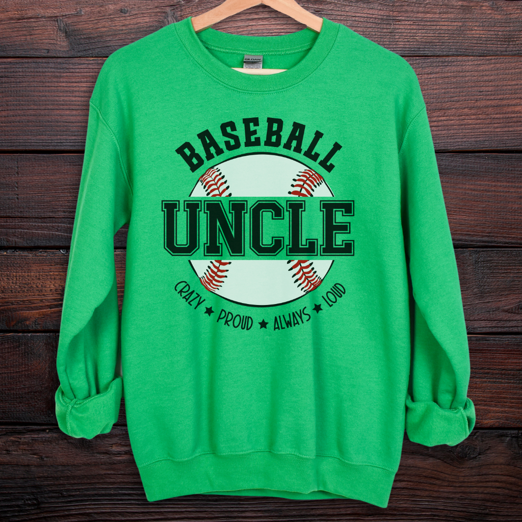 Baseball Uncle Sweatshirt