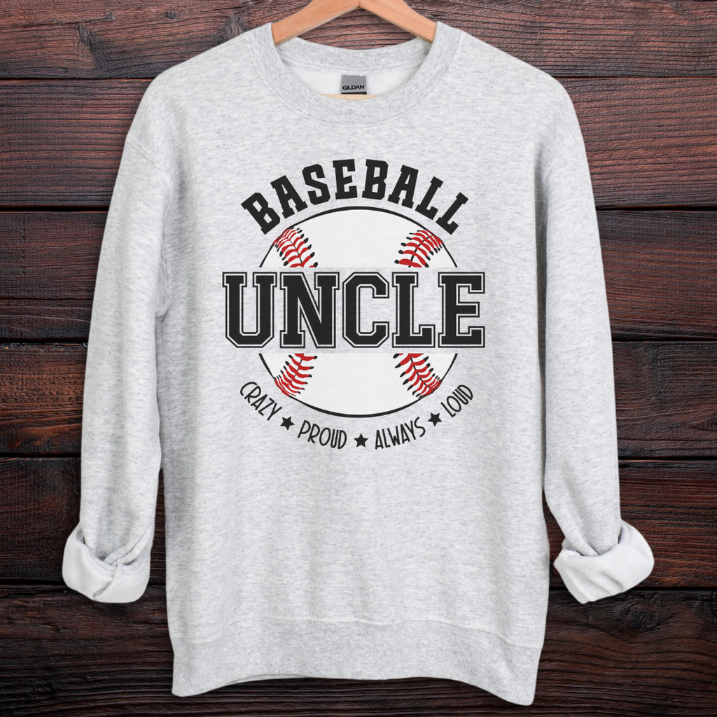 Baseball Uncle Sweatshirt