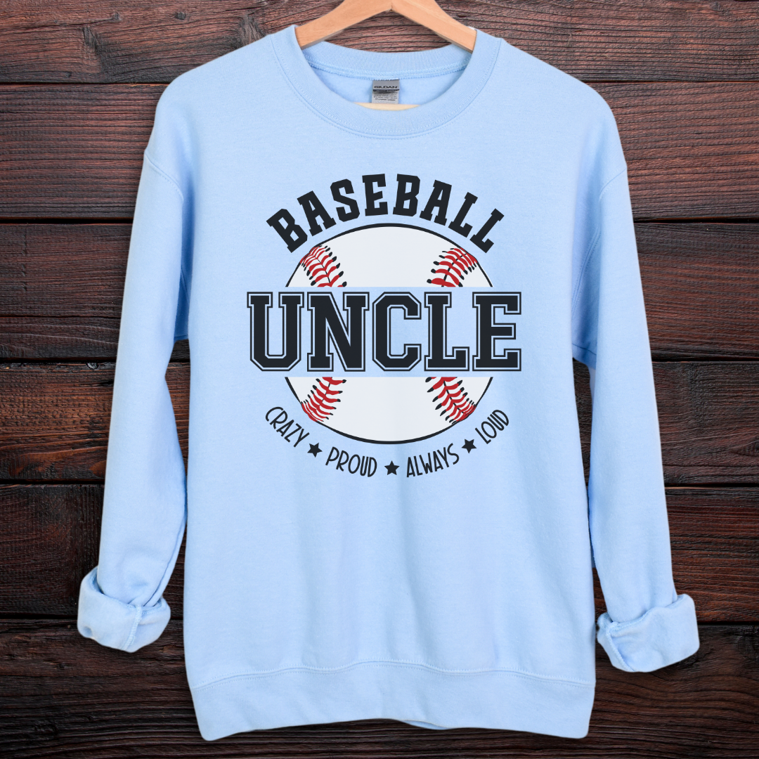 Baseball Uncle Sweatshirt