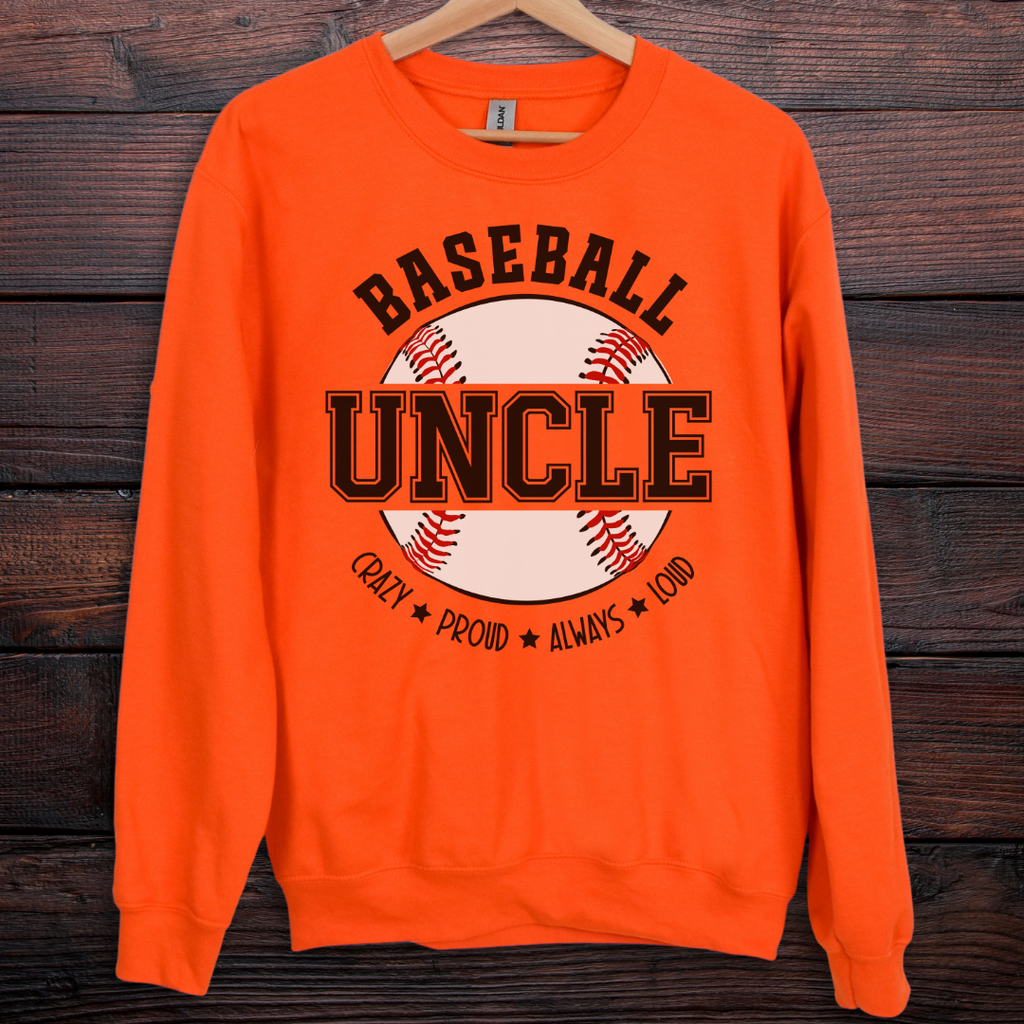 Baseball Uncle Sweatshirt