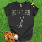 He Is Risen Baseball T-Shirt
