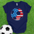 USA Soccer Ball T-Shirt