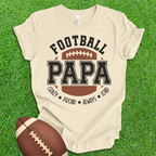 Football Papa T-Shirt