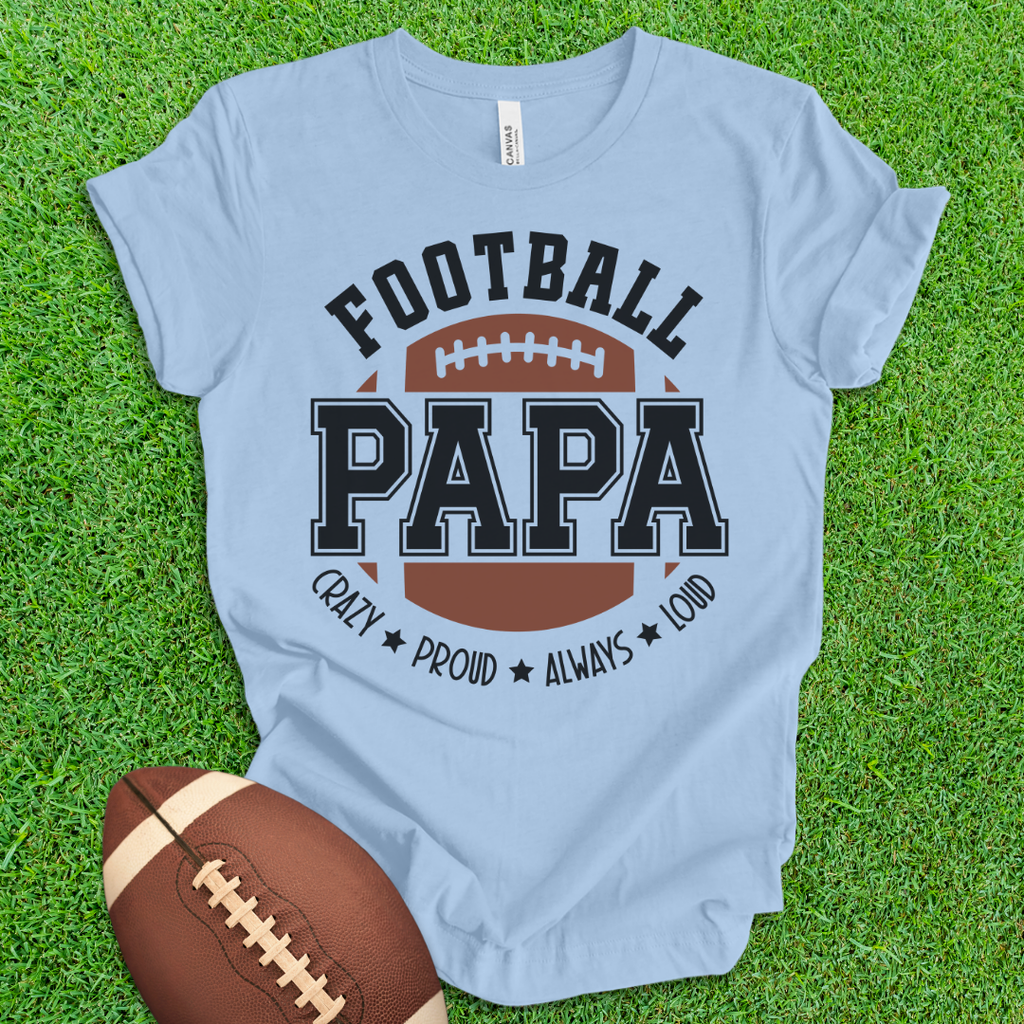 Football Papa T-Shirt