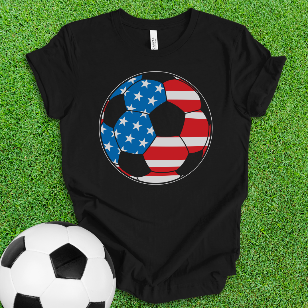 USA Soccer Ball T-Shirt