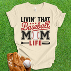 Baseball Mom Life T-Shirt