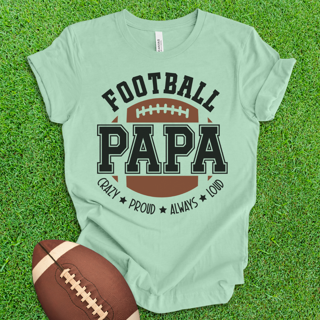 Football Papa T-Shirt