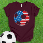 USA Soccer Ball T-Shirt