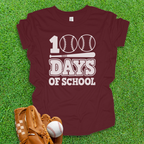 Baseball 100 Days Youth Shirt
