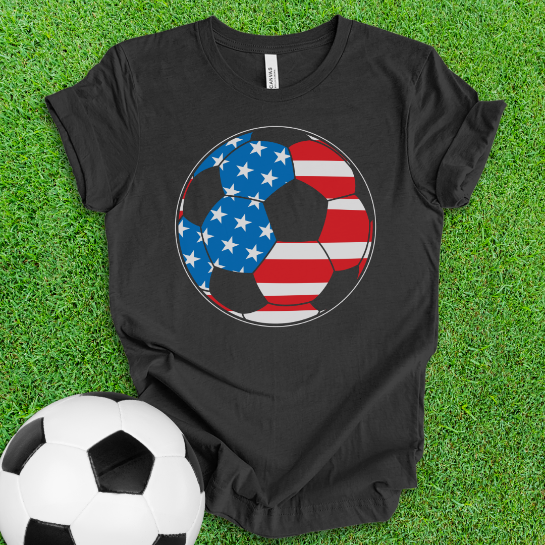USA Soccer Ball T-Shirt