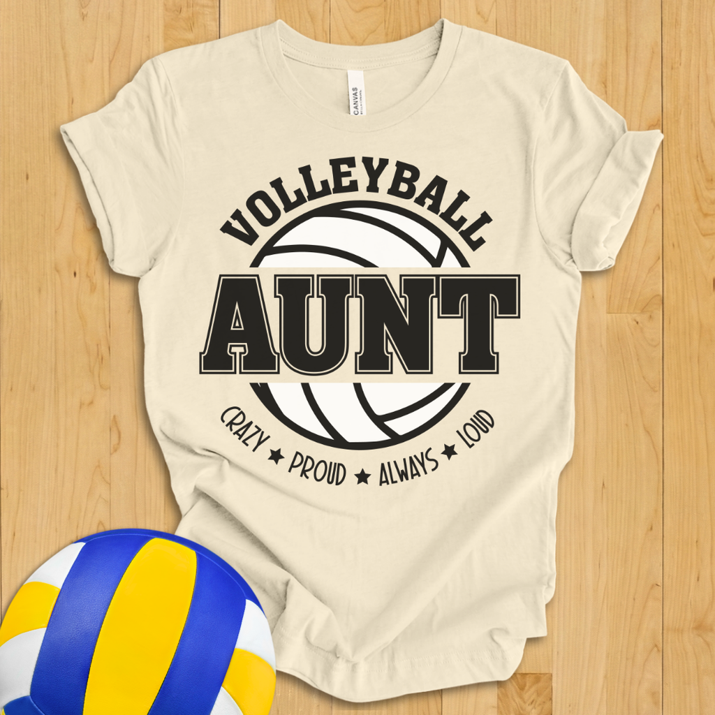 Volleyball Aunt T-Shirt