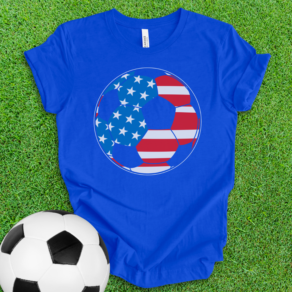 USA Soccer Ball T-Shirt