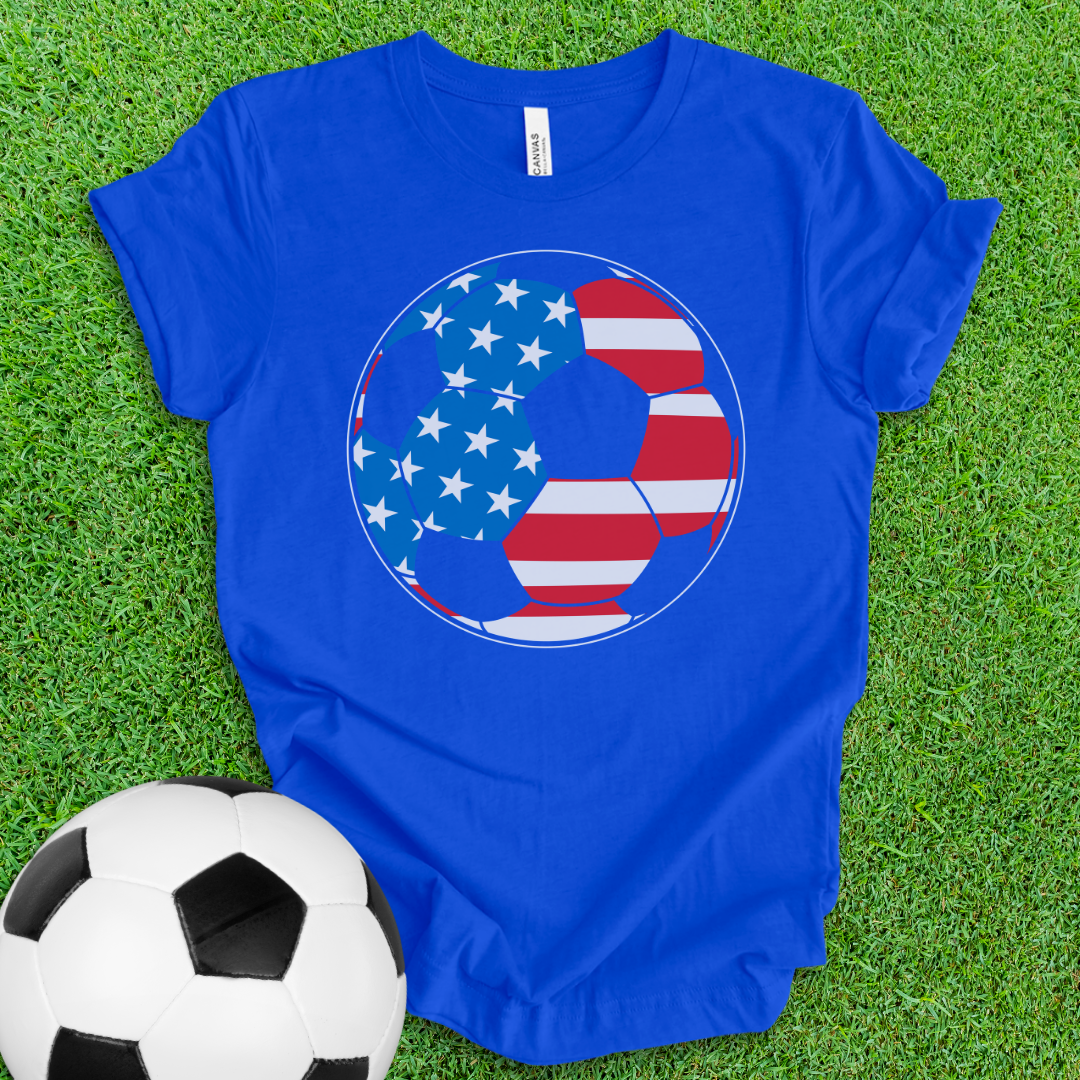 USA Soccer Ball T-Shirt