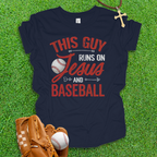 Jesus and Baseball Youth T-Shirt