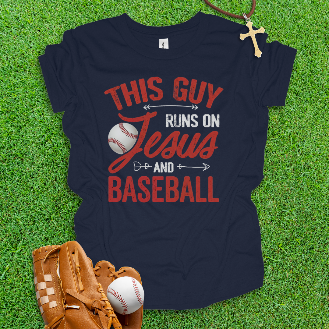 Jesus and Baseball Youth T-Shirt