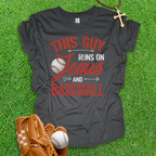 Jesus and Baseball Youth T-Shirt