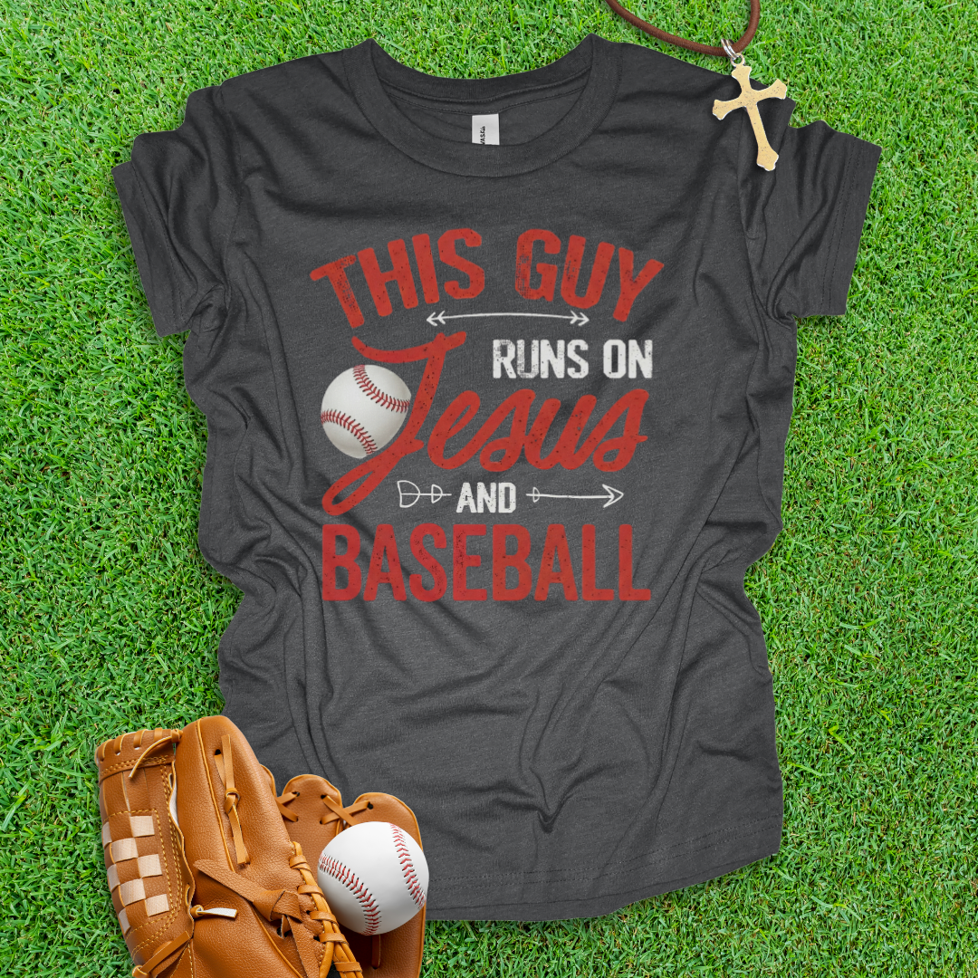 Jesus and Baseball Youth T-Shirt