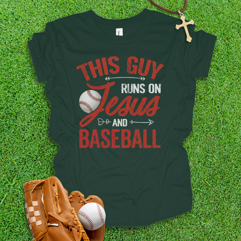 Jesus and Baseball Youth T-Shirt
