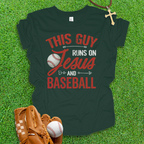 Jesus and Baseball Youth T-Shirt