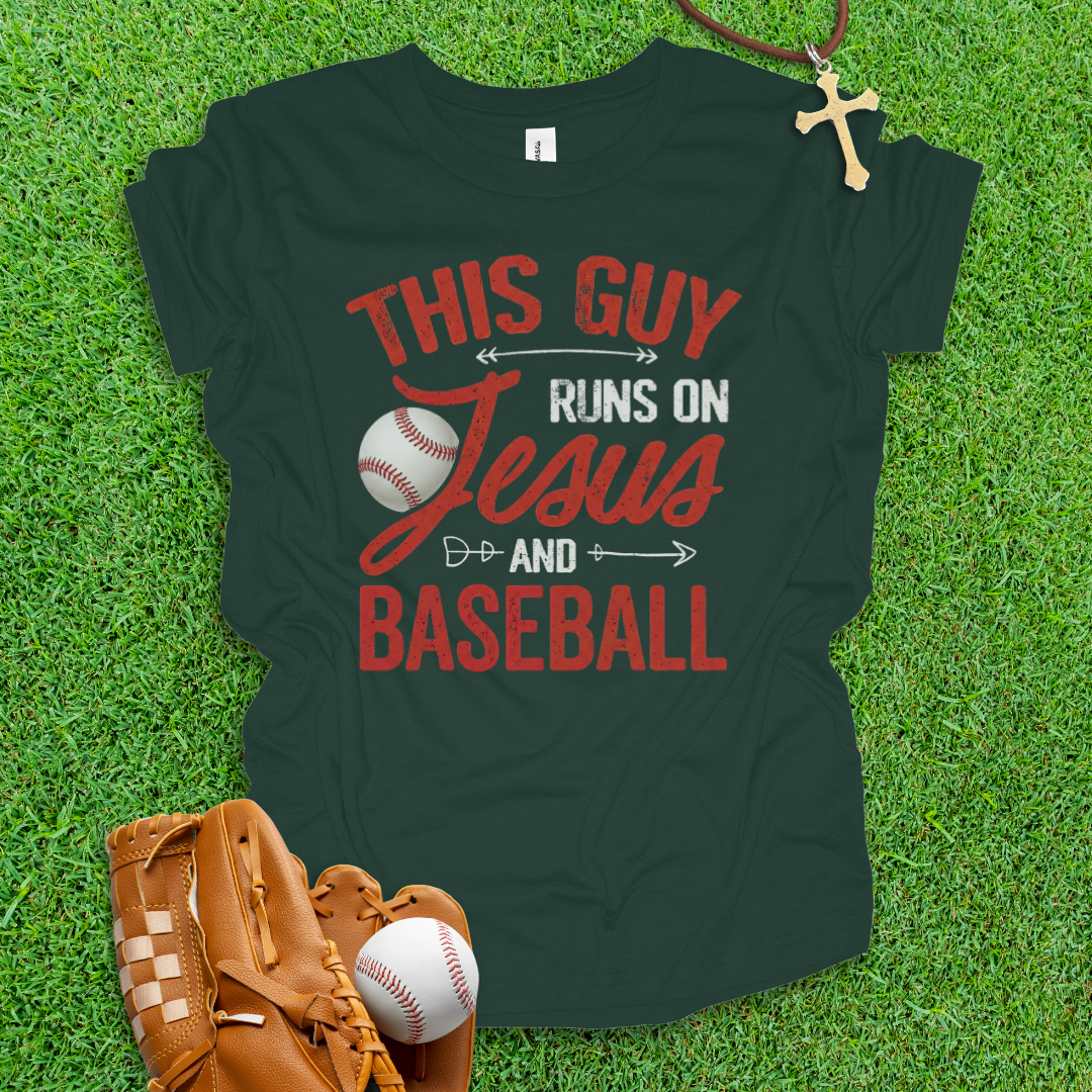 Jesus and Baseball Youth T-Shirt