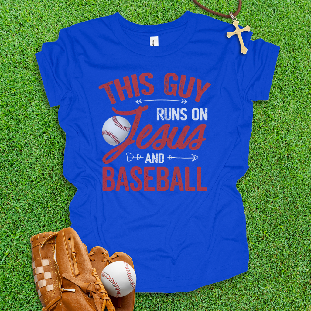 Jesus and Baseball Youth T-Shirt