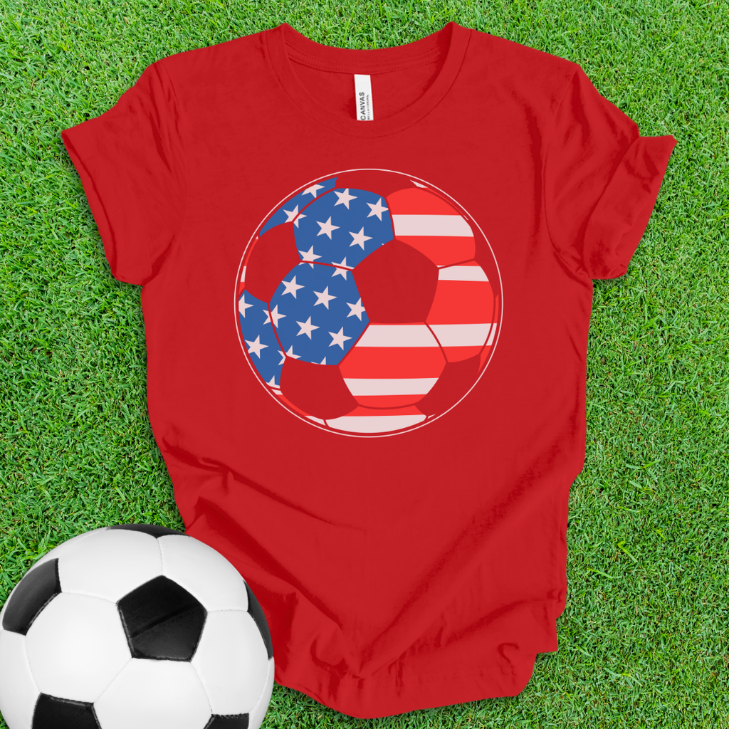 USA Soccer Ball T-Shirt