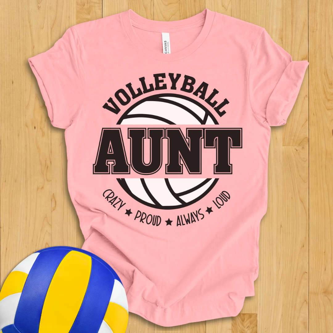 Volleyball Aunt T-Shirt
