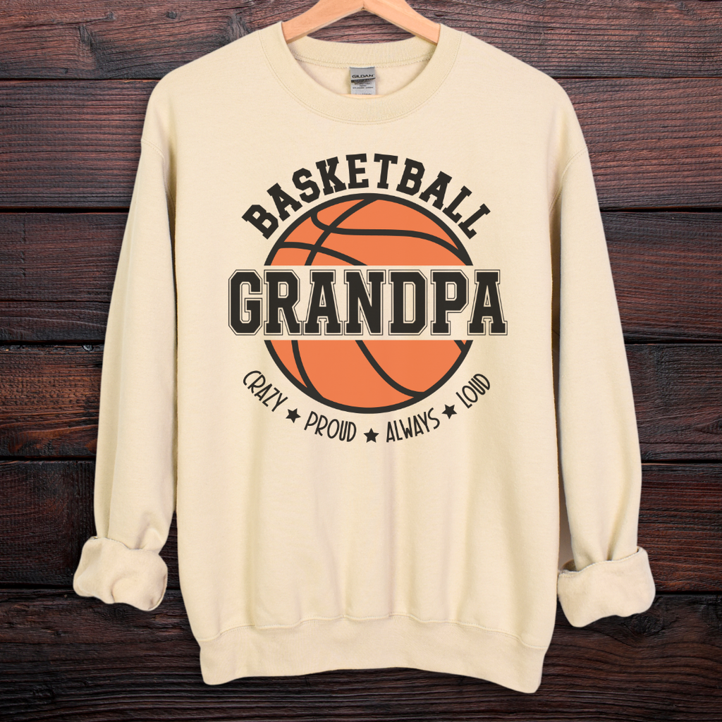 Basketball Grandpa Sweatshirt