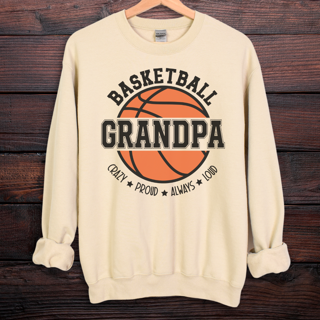 Basketball Grandpa Sweatshirt