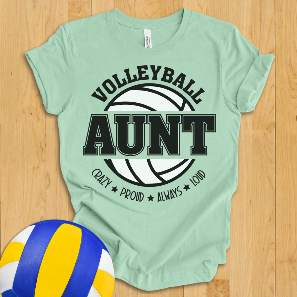 Volleyball Aunt T-Shirt