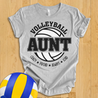Volleyball Aunt T-Shirt
