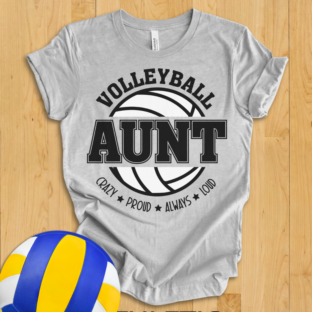 Volleyball Aunt T-Shirt