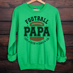 Football Papa Sweatshirt