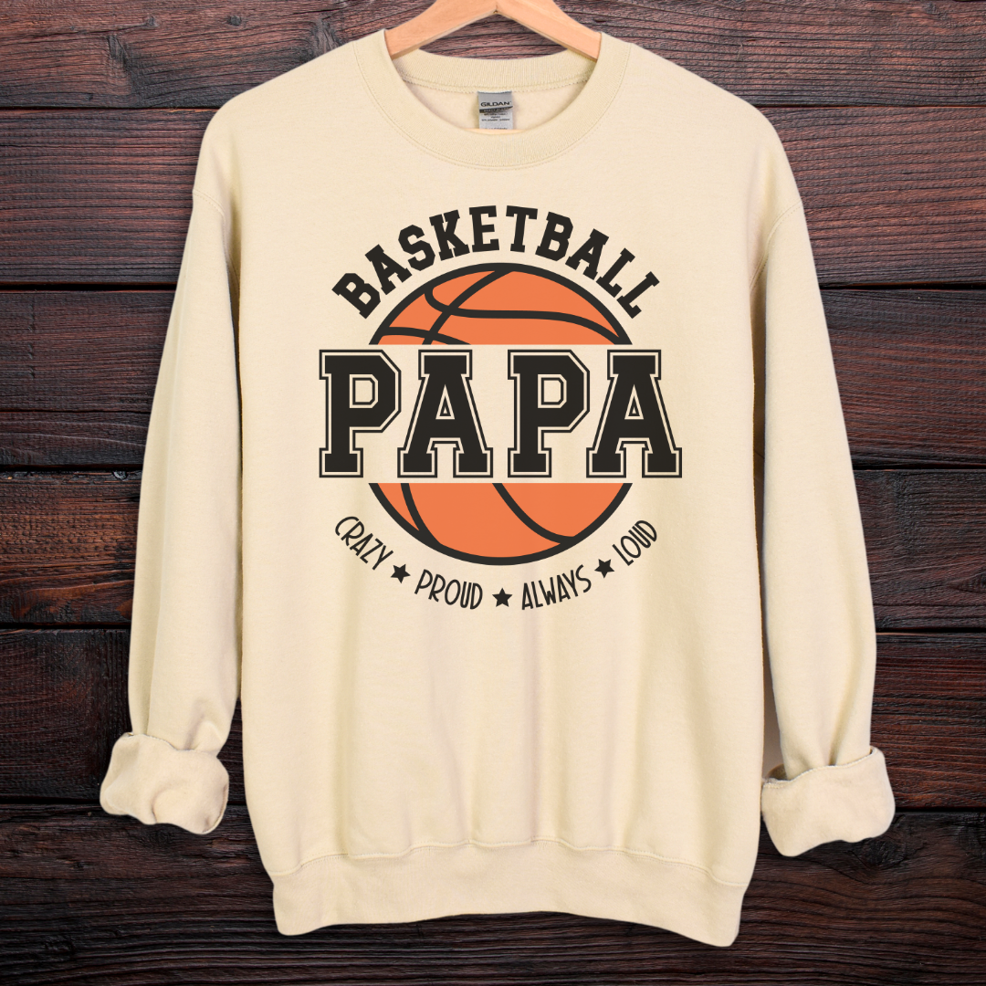 Basketball Papa Sweatshirt
