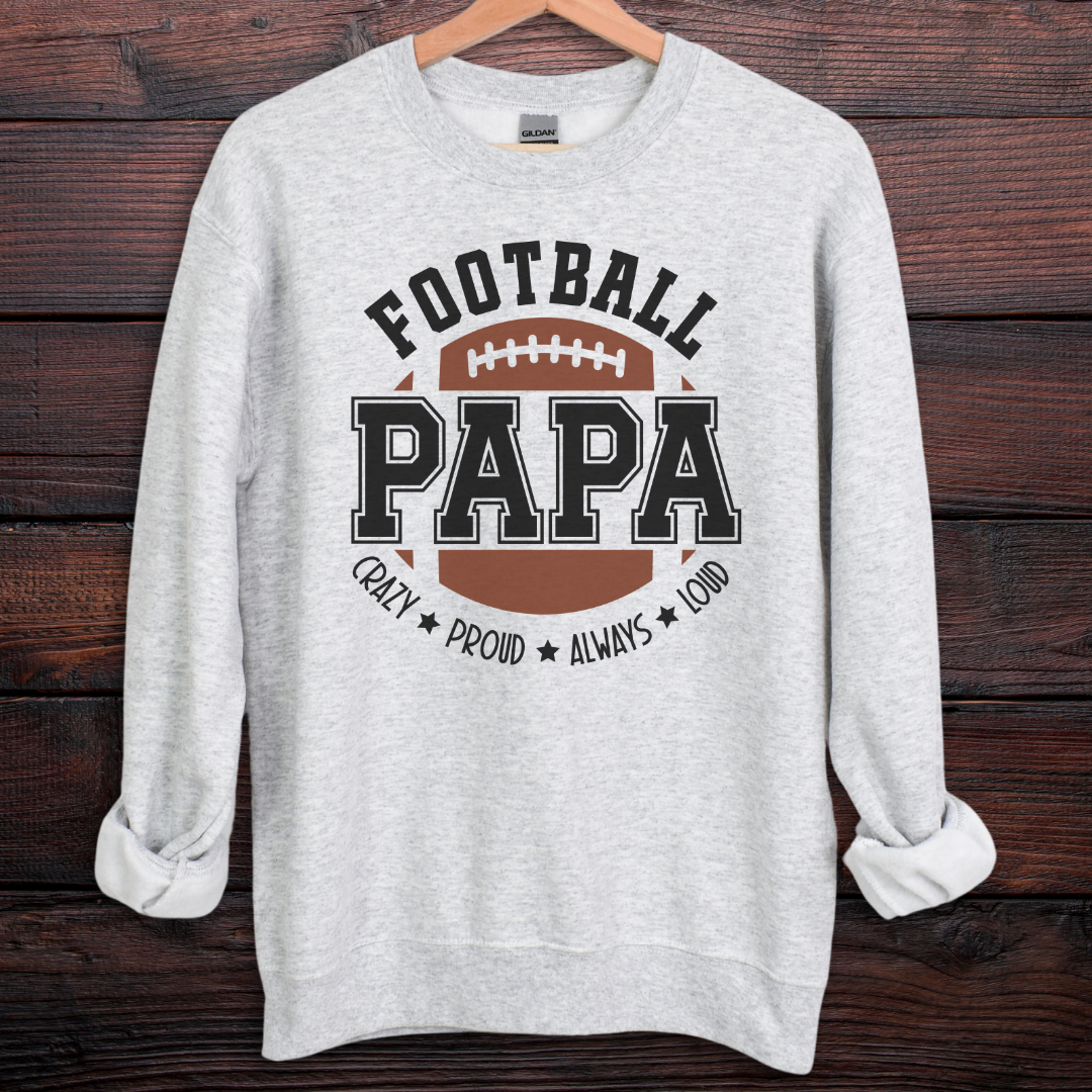 Football Papa Sweatshirt