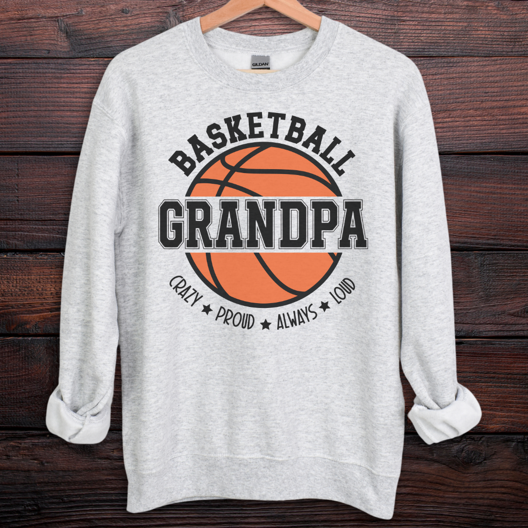 Basketball Grandpa Sweatshirt
