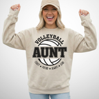 Volleyball Aunt Sweatshirt