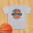 Basketball Brother Toddler Shirt