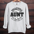 Volleyball Aunt Sweatshirt