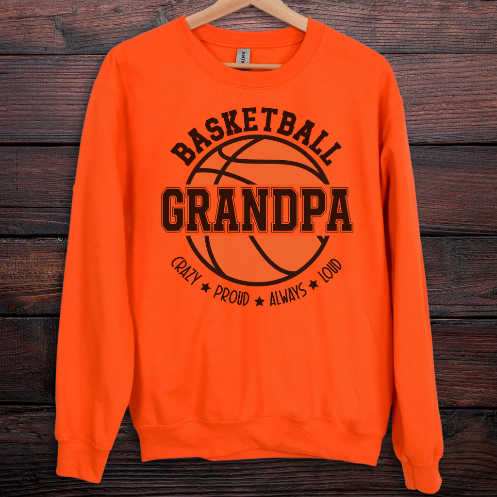 Basketball Grandpa Sweatshirt