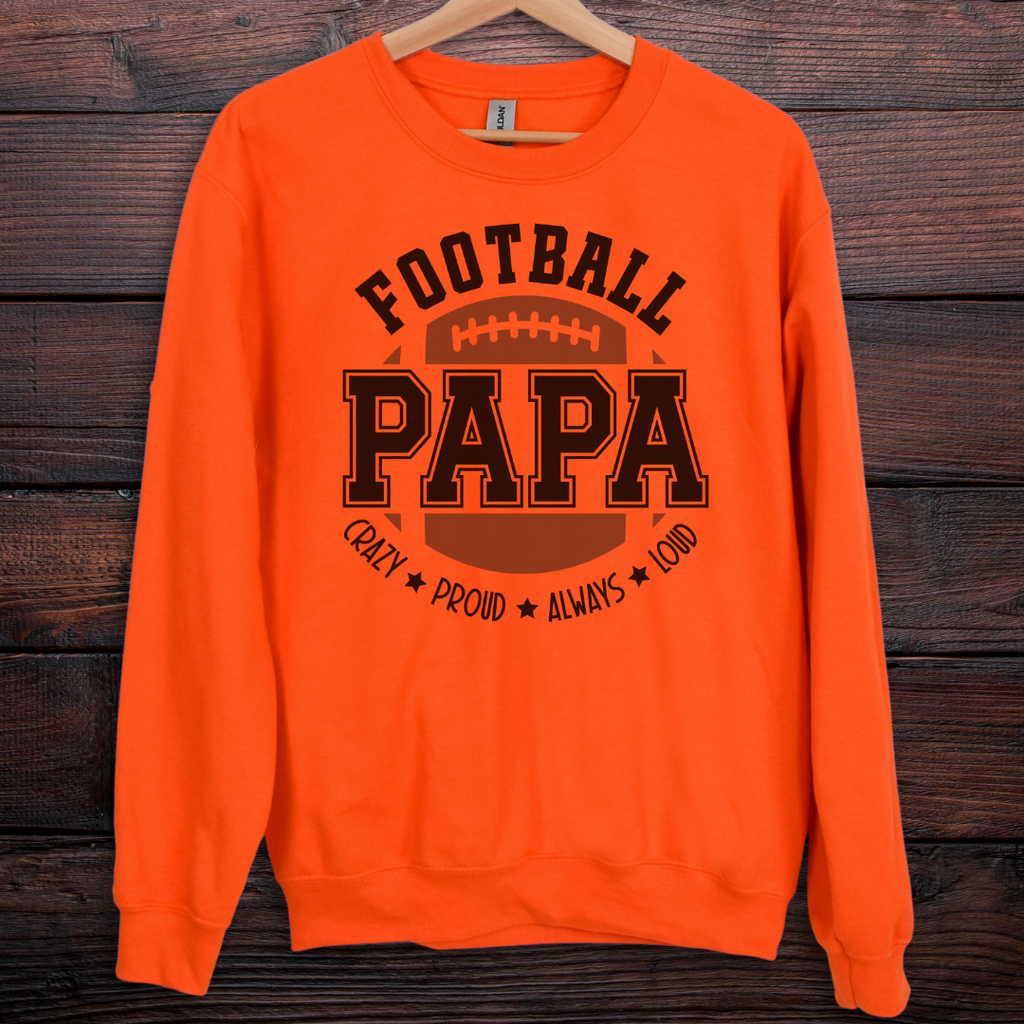 Football Papa Sweatshirt